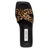 STEVE MADDEN WOMENS SLIDE SANDAL - LEOPARD